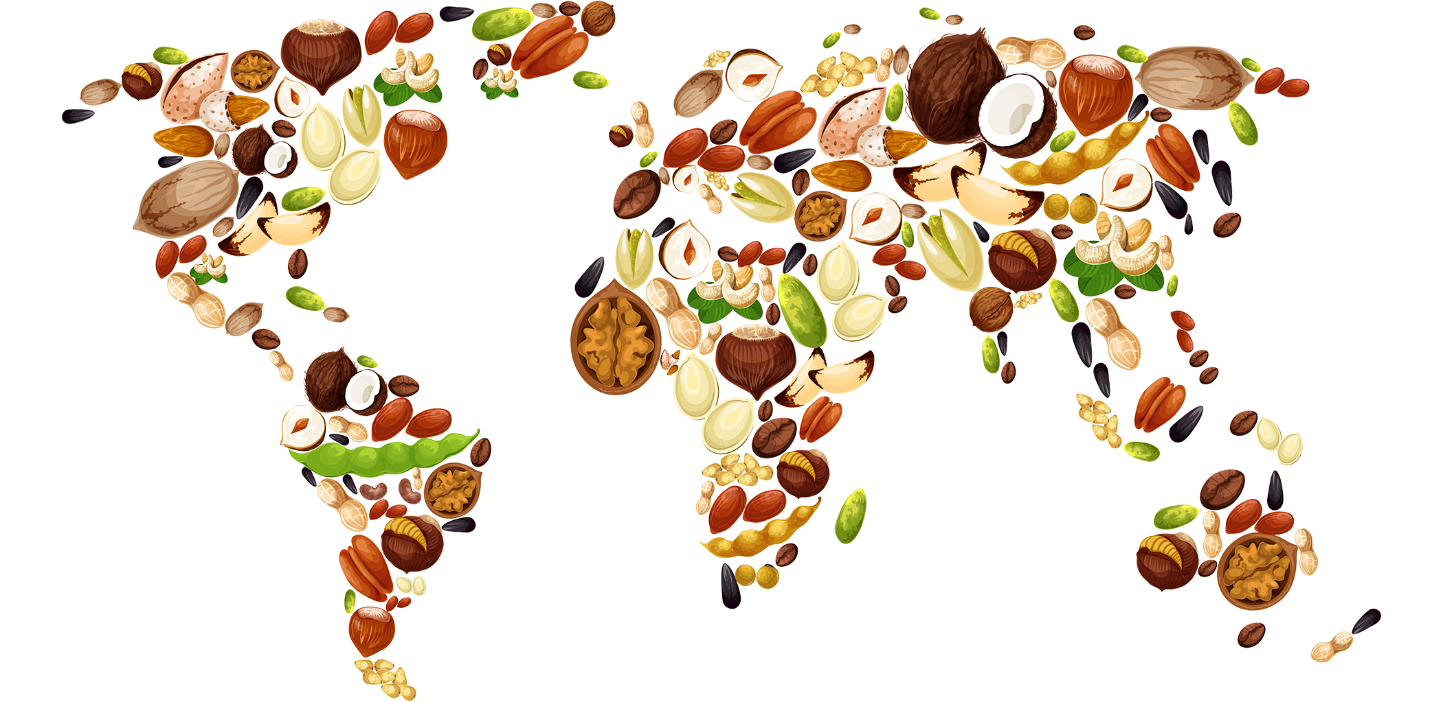 Superfoods World Map